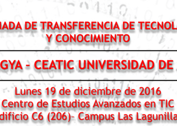 Jornada de transferencia de tecnología y conocimiento