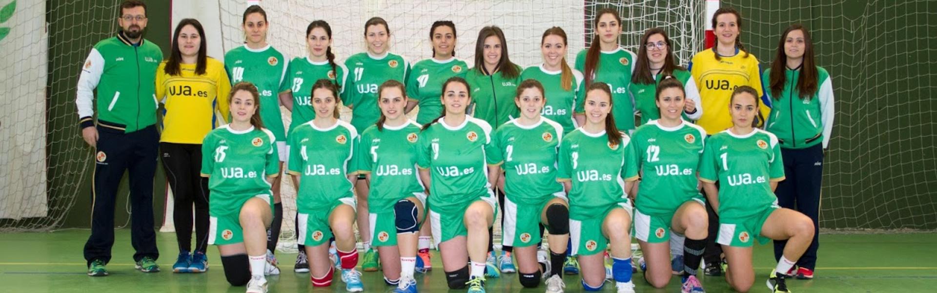 Equipo de Balonmano femenino de la Universidad de Jaén