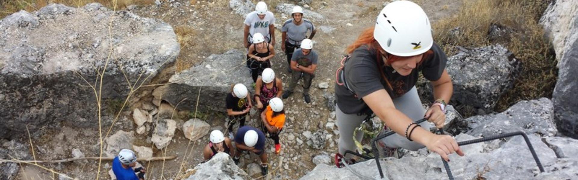 Vías ferrata con la Universidad de Jaén