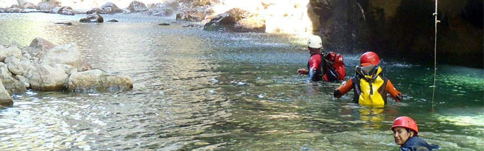 Descenso de Cañones con la Universidad de Jaén