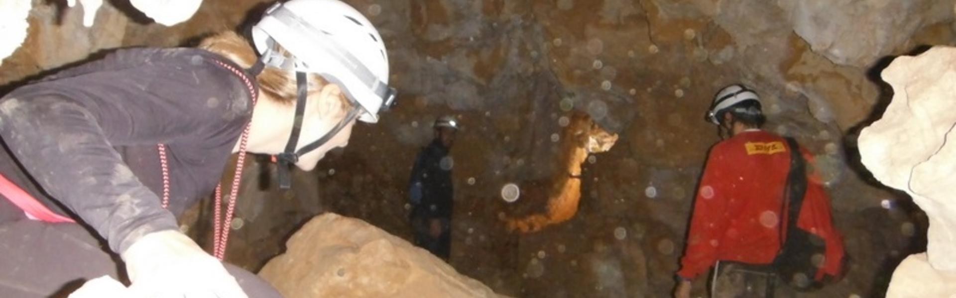 Espeleología con la Universidad de Jaén