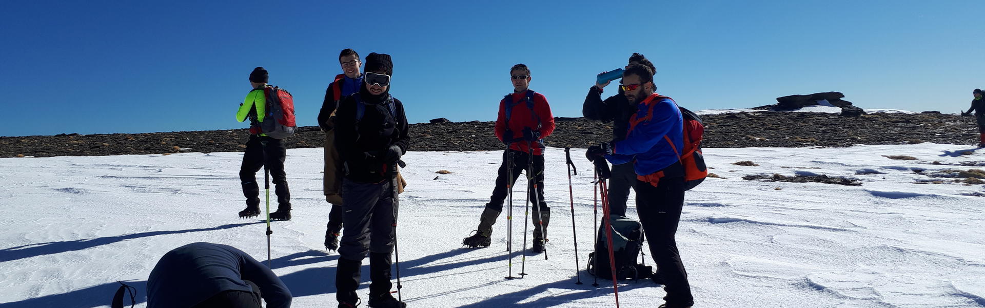 Actividad de Alta Montaña con la Universidad de Jaén