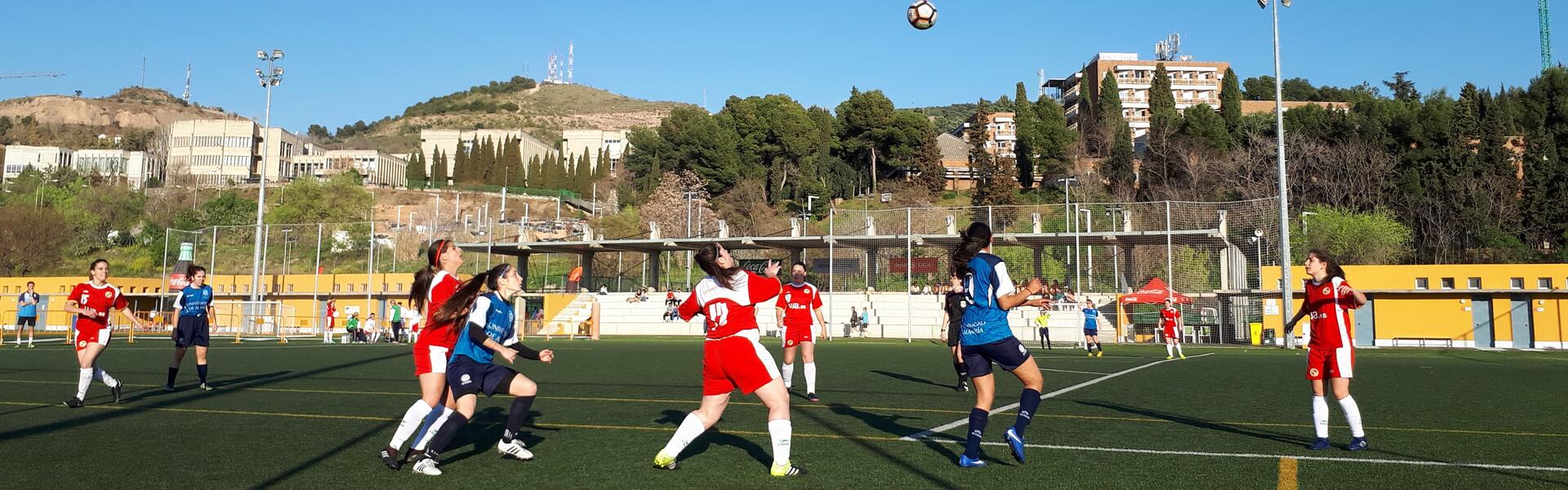 Imagen partido de fútbol de la selección femenina UJA