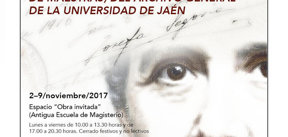 Documentos singulares del Archivo Histórico de la Universidad de Jaén y retrato de Josefina Segovia (1957)