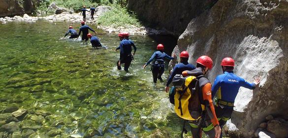 Descenso de Cañones