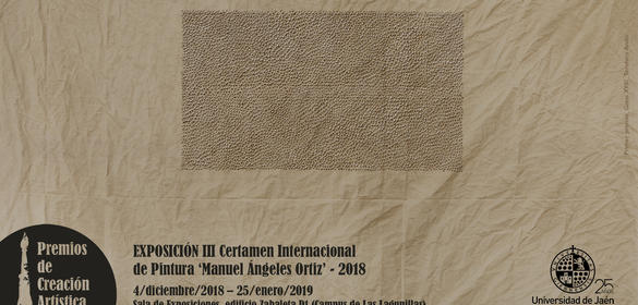 III Certamen internacional de pintura "Manuel Ángeles Ortiz" 2018