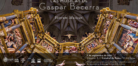 Las músicas de Gaspar Becerra - Claustro de la Catedral de Baeza, 21 horas - 07/09/21