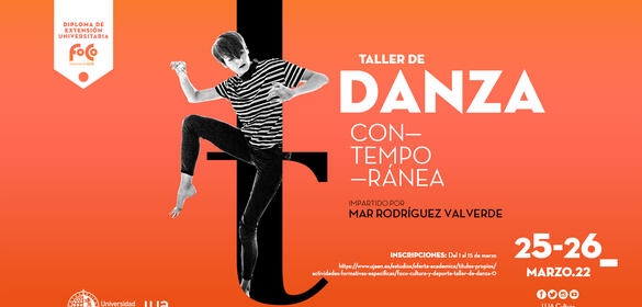 Taller de Danza Contemporánea impartido por Mar Rodríguez Valverde