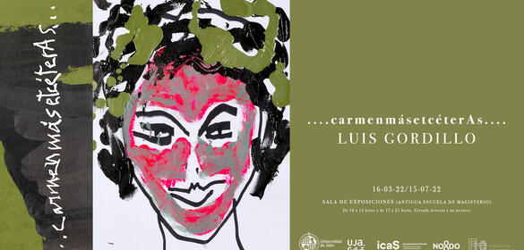 Exposición ....carmenmásetcéterAs.... de Luis Gordillo