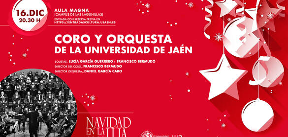 Concierto de Navidad. Orquesta y Coro del a Universidad de Jaén 16-12-2022