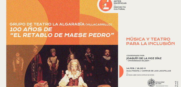 Grupo de Teatro la Algarabía (Villacarillo) 100 años de "El retablo de Maese Pedro" 14 de febrero de 2024