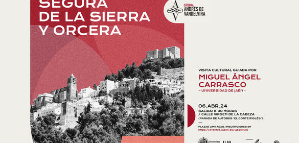 cartel de la visita a segura y orcera