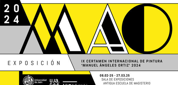 CARTEL Exposición. IX Certamen Internacional de Pintura "Manuel Ángeles Ortiz" 2024