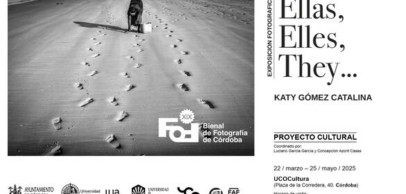 Cartel Exposición fotográfica: Ellas, Elles, They...