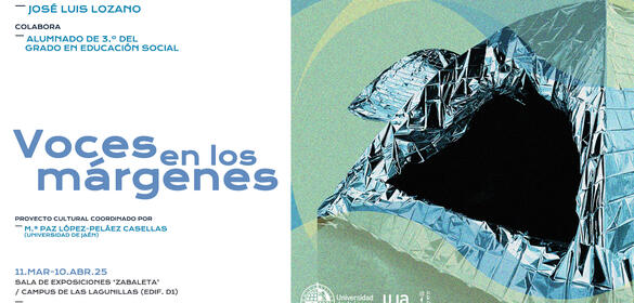 Cartel Proyecto Cultural "Voces en los márgenes"