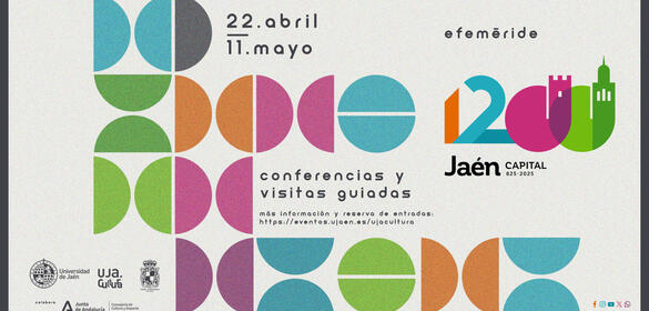 cARTEL 1200 aniversario de la capitalidad de la ciudad de Jaén
