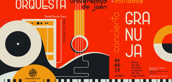 Cartel Concierto "GranUJA". Orquesta de la UJA