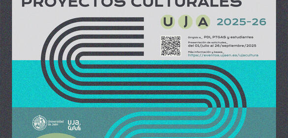 Cartel Convocatoria proyectos culturales 2025-26