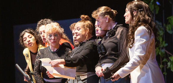 Foto UJA Estrena 2024. In Vitro - "Trabajos de amor perdidos" Shakespear