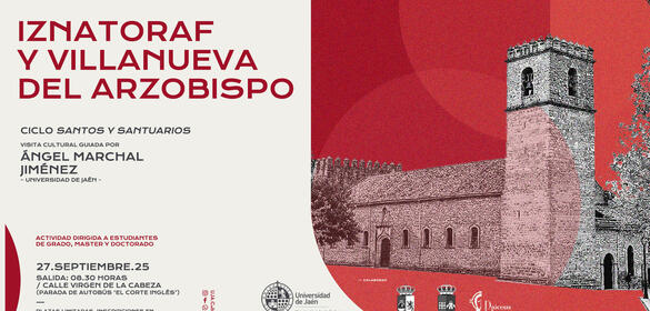 Cartel Visita Cultural. Iznatoraf y Villanueva Del Arzobispo
