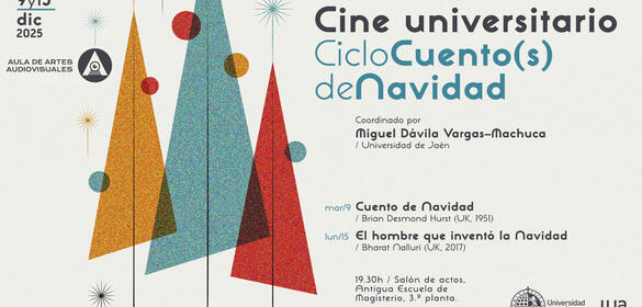 Cartel Cine Universitario. Ciclo Cuento(s) de Navidad