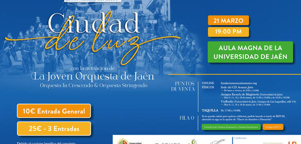 Cartel II Concierto benéfico "Ciudad de luz"