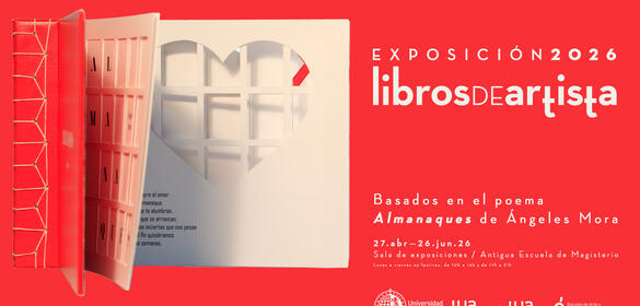 Cartel Exposición - Libros de artista 2026