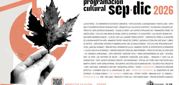 Cartel programación septiembre a diciembre 2026