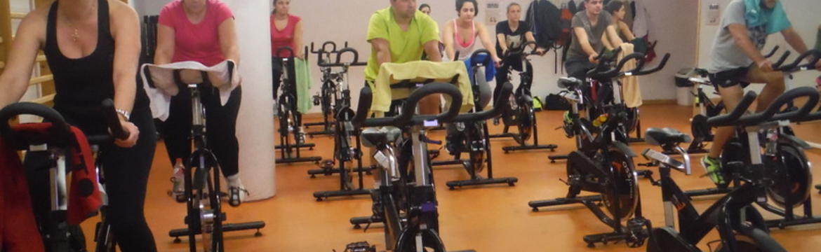 Sala de Ciclo Indoor en el Campus las Lagunillas de Jaén