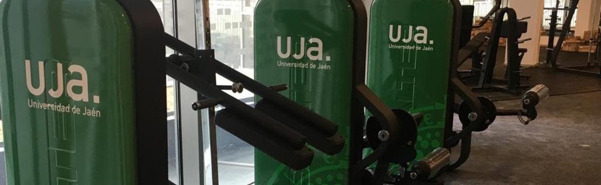 Sala de musculación y cardio de la Universidad de Jaén en el Campus las Lagunillas