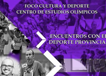 Cartel Encuentros con el deporte provincial