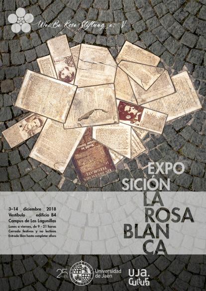 La rosa blanca. Exposición. 70 aniversario de la Declaración Universal de Derechos Humanos