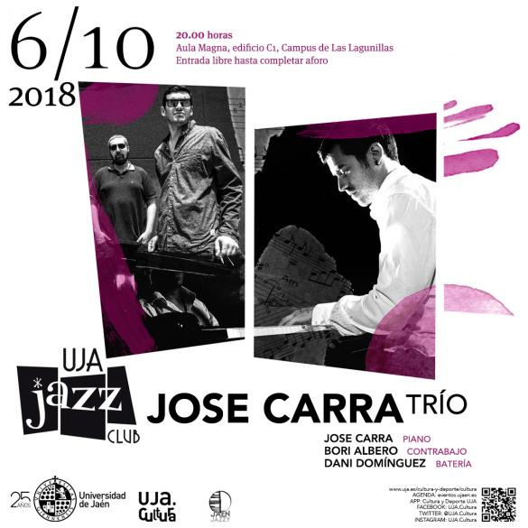 Club de Jazz UJA. José Carra Trío