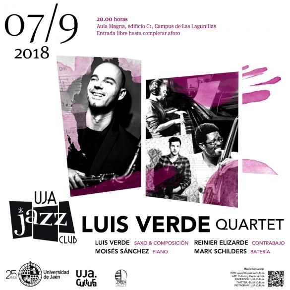 Club de Jazz UJA. Luis Verde Quartet
