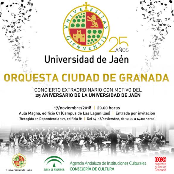 Concierto 25 Aniversario Universidad de Jaén