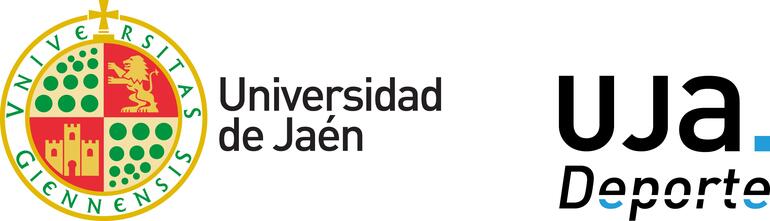 Logos Universidad de Jaén y UJA.Deporte