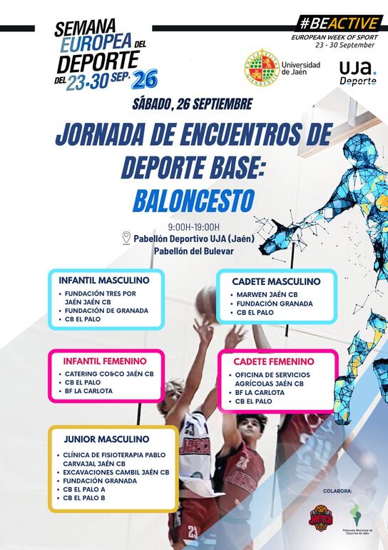 Jornada de deporte base: Baloncesto