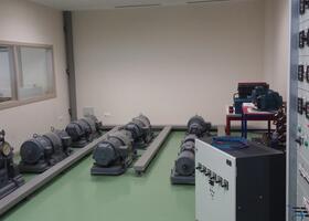 Bancada de motores de gran potencia