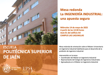 Mesa Redonda Máster en Ingeniería Industrial