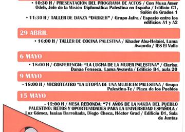 CARTEL ENCUENTROS PALESTINA-TE