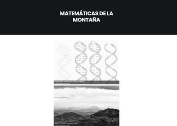 foto matemáticas de la montaña