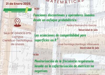  II Jornada Seminario de Matemáticas en la EPS Linares