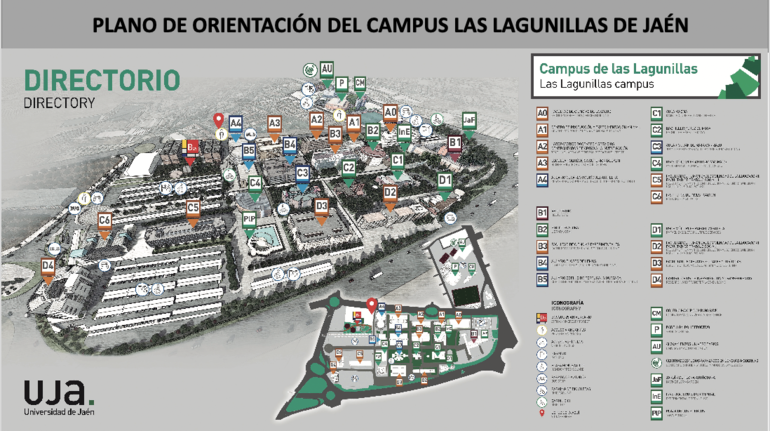 Plano Campus Las Lagunillas