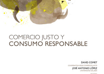 Comercio Justo y Consumo Responsable - Foro de debate