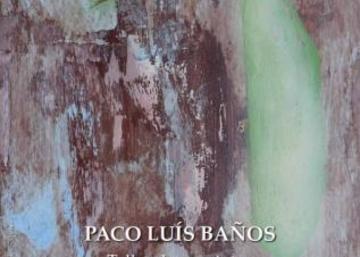 Cartel Exposición Paco Luís Baños "Taller de un pintor" (The Studio of a Painter
