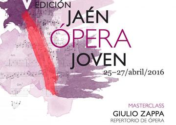 Cartel de Jaén Ópera Joven
