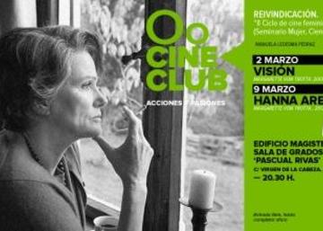 "Reivindicación. Ciclo de cine feminista. Seminario Mujer, Ciencia y Sociedad"  
