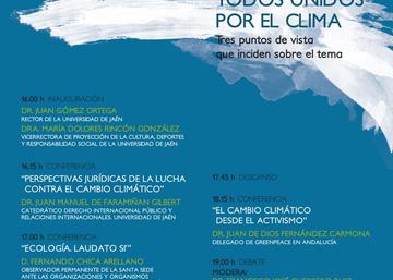 Cartel jornadas debate Cumbre de Paris