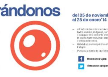 Cartel proyecto cultural "Mirándonos"