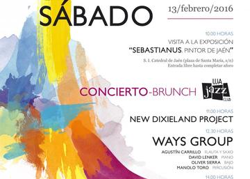 Cartel de Club de Jazz UJA-Brunch